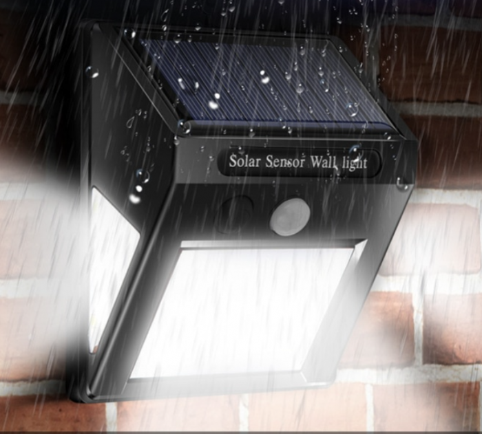 Set 5 lampi solare cu senzor de lumina, 20 LED-uri [3]