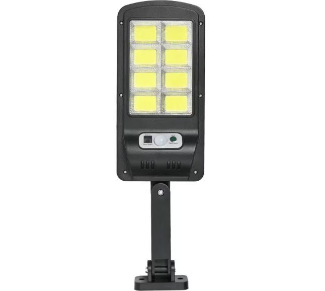 Set 5 Lampi solare LED, 40W, cu panou solar, 160 LED COB, senzor de miscare, 3 moduri de iluminare, telecomanda, BZRSH [3]