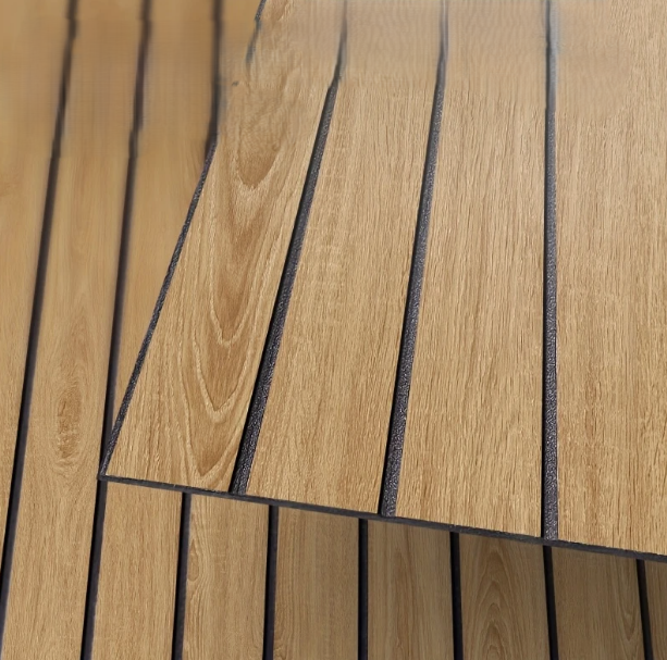Tapet decorativ model riflaj lemn 3D MARO cu dungi 40 x 300cm [7]