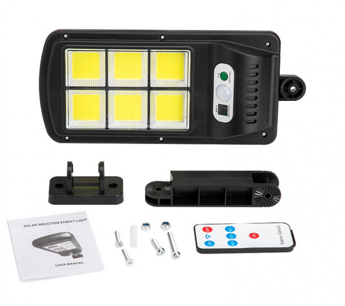 Set 5 X Lampa Solara 90W cu telecomanda, 120LED COB [3]