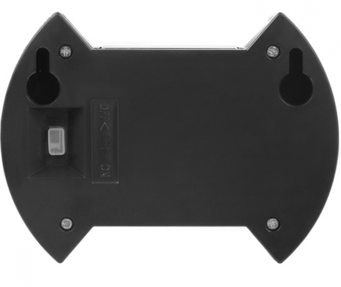 Set 4 lampi LED solare cu lumina bidirectionala pentru garduri, scari exterioare, senzor de lumina calda [6]