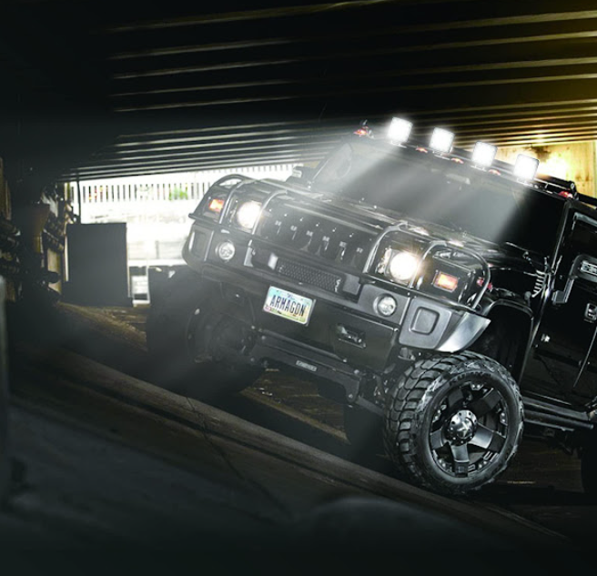 Set 8 proiectoare 16 LED 48W auto OFF-ROAD, IP 67 [3]