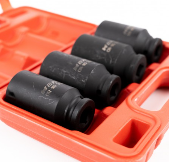 Set chei tubulare impact, 4 piese 30, 32, 34, 36 mm, prindere 1/2 [2]