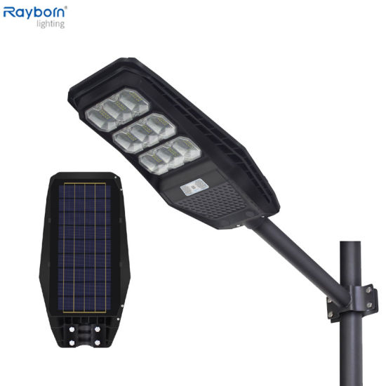 Lampa Stradala Solara 200W 12 casete 480 LED Cu Panou Solar si Telecomanda [4]