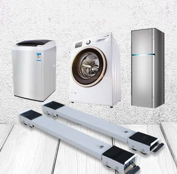 Suport mobil extensibil cu roti pentru mutat electrocasnice [2]