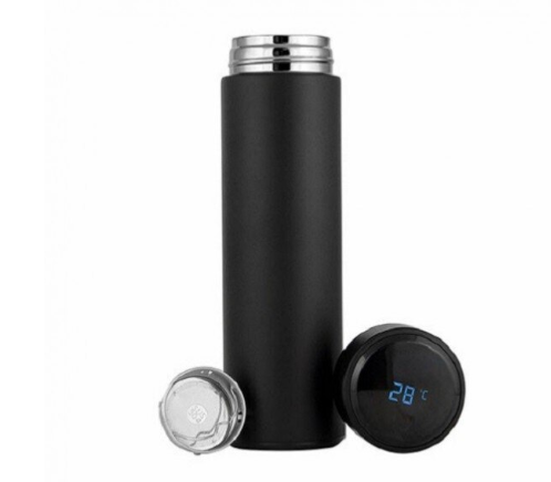 Termos smart cu afisaj LCD 0,5 litri NEGRU [1]