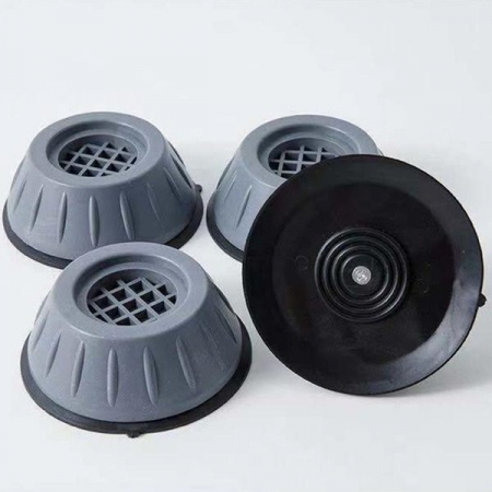Set 4 picioruse, anti-zgomot si antiderapante, suporti amortizare vibratii masina de spalat, amortizoare uscator de rufe, frigider, mobilier [1]