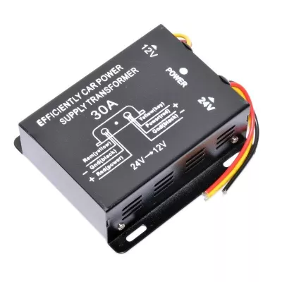 Auto - Convertor Auto 30A pentru Tensiune 24V - 12V