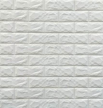 Set 10 x Tapet 3D adeziv caramizi albe, 77x70 cm [2]
