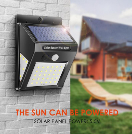 Set 5 Lampi Solare cu 30 LED, senzor de miscare si senzor de lumina [4]