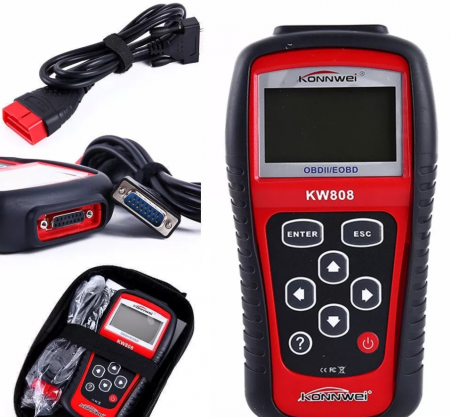 Aparat profesional de diagnoza auto scanner KW808 KONNWEI [4]