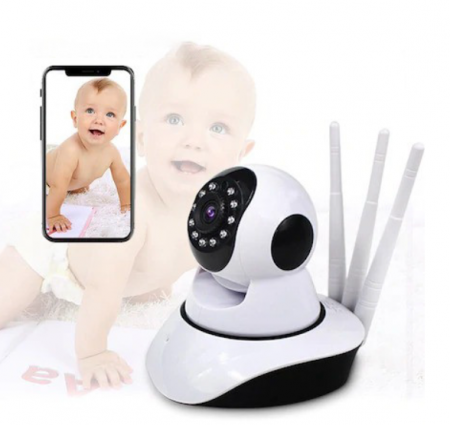 Gadget - Baby monitor Camera Wireless 1080P, WiFi, vedere noctura, Detectie Miscare