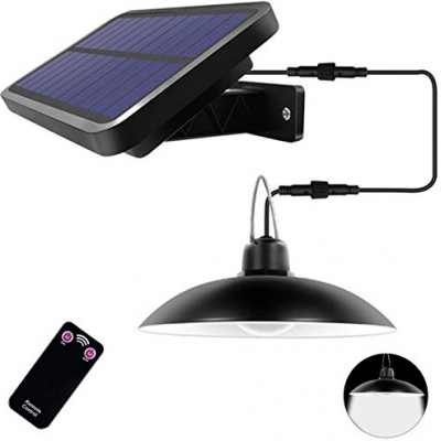 Iluminat - Bec cu incarcare solara cu telecomanda de exterior pentru camping 15W
