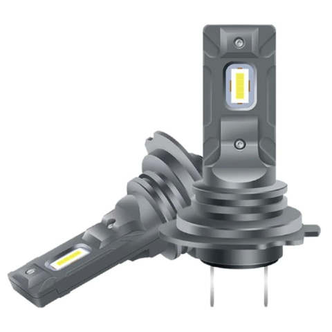 Becuri LED H7 - BZRSH Becuri LED H7 15000LM 120W Canbus Plug&Play 6000K Alb Rece – Set 2 Becuri Auto H7 Fara Eroare Bord, Upgrade Faruri