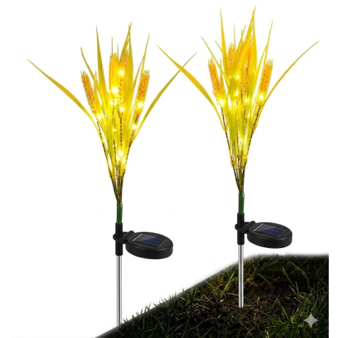 Lampi solare - BZRSH-lampa-solara-spic-grau-gradina-rustica