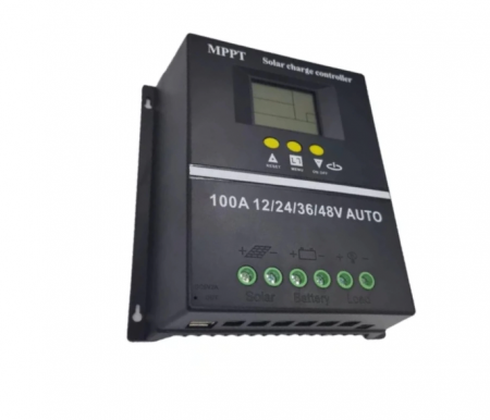 Controler solar, MPPT, 12V/24V/36V/48V, 100A, Regulator pentru panou solar [2]
