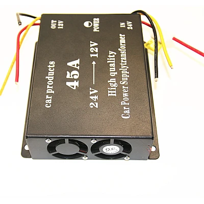 Convertor Auto 45A pentru Tensiune 24V - 12V [2]