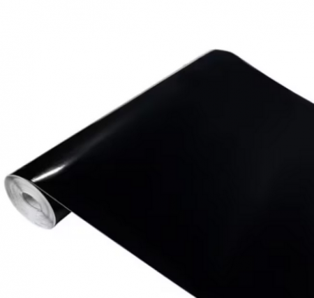 Tapet si Folii Autoadezive - Folie neagra vitrostatica opaca pentru geam 60 x 300 cm, TopBazar, protectie UV