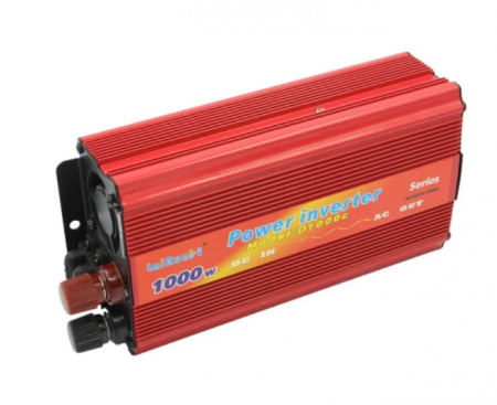 Convertoare Auto - Invertor Tensiune 12V-220V 1000W 665W Continuu Auto Camping C2901