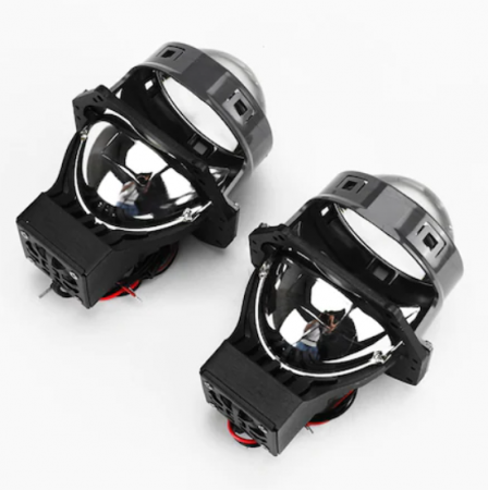 Kit Lupe Bi-Led 3″ Fază scurtă/Fază lungă 20000Lm/100W-120W [1]
