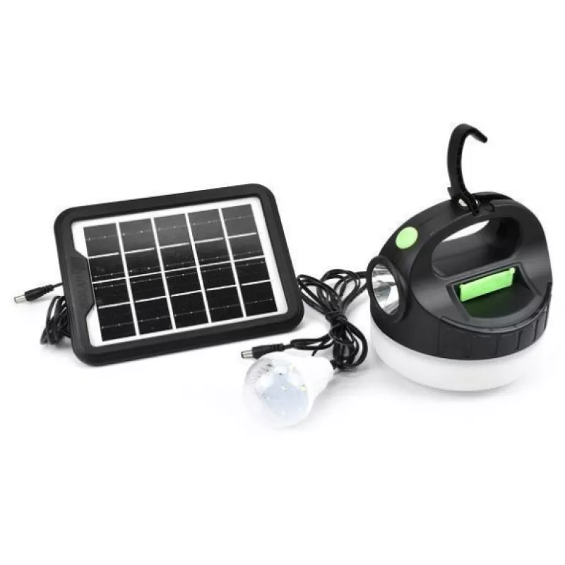 Lanterne - Kit solar GDPlus GD-P20 (P70) cu lampa multifunctionala, panou solar