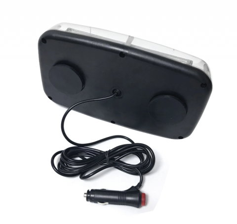 Lampa girofar LED, 36W, 12-24V, lumina galbena, stroboscop, magneti cu protectie, mufa bricheta, 3000K [4]
