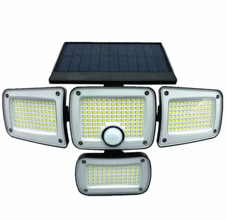 Lampa solara 233LED, 2000 Lm, 3 moduri de iluminare, telecomanda, cablu 5 metri [1]