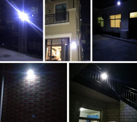 Lampa solara LED 138 COB, 30W, senzor de miscare, telecomanda, 3 moduri de functionare [2]
