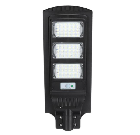 Lampi solare - Lampa solara stradala de exterior, senzor de lumina 90W, Telecomanda