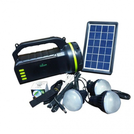 Lanterne - Lanterna cu incarcare Solara 2000A cu 3 becuri incluse, boxa cu Bluetooth si Radio, BZRSH