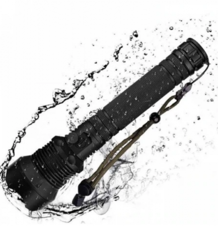 Lanterna profesionala LED ZSH P90, zoom telescopic, 5 moduri de iluminare [2]