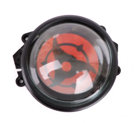1x Lumina dinamica Devil Eyes cu Display LED de 3 inch, 5 Moduri, control WiFi, Compatibile cu diverse modele auto, posibilitate incarcare imagine proprie sau GIF [4]