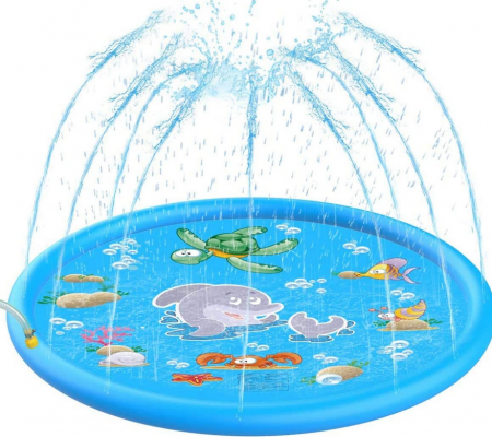 Lumea copiilor - Piscina Gonflabila cu Stropitoare pentru Copii, 170cm