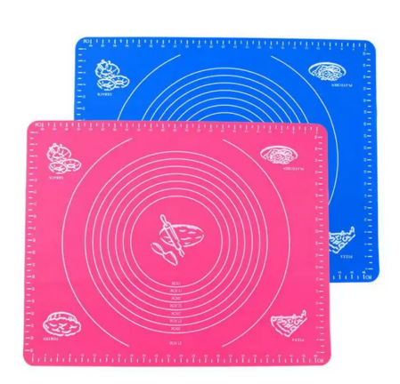 Plansa din silicon pentru framantat aluat, 45 x 62 cm, rezistenta la temperaturi ridicate, usor de curatat, multicolor [2]