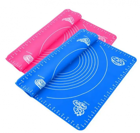 Plansa din silicon pentru framantat aluat, 45 x 62 cm, rezistenta la temperaturi ridicate, usor de curatat, multicolor [1]