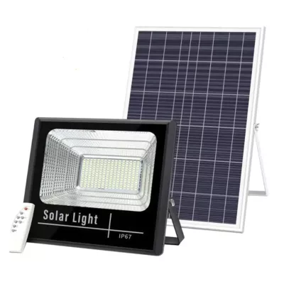 Lampi solare - Proiector 200W, LED SMD cu Panou Solar si Telecomanda