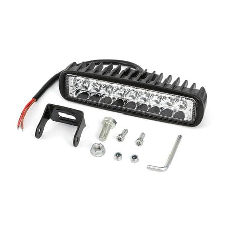 Proiector bufnita LED 50W 2 faze lumina alba sau galbena auto/moto 12-24V - Copie [4]