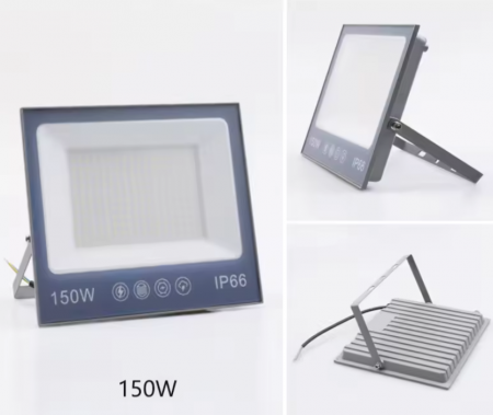 Proiector LED 150W, LED, 220V, subtire, alb rece 6500 K, 4000lm, BZRSH, 20 x 24 cm [1]