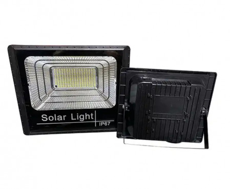 Proiector LED 400W IP67 cu Panou Solar, Telecomanda [3]