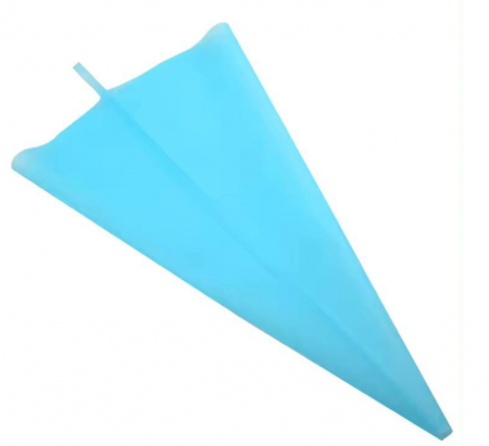 Punga Pos din silicon alimentar pentru ornare torturi si prajituri, reutilizabil, 46 cm, TopBazar, Albastru ​​​​​​​ [3]