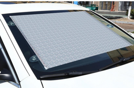 Rulou retractabil cu ventuze tip parasolar pentru casa sau masina 58 x 125 cm [3]