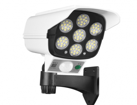 Set 2 proiectoare led camera de supraveghere (falsa) cu alimentare solara [2]