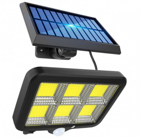 Proiector solar 120 LED COB senzor de lumina si miscare [5]