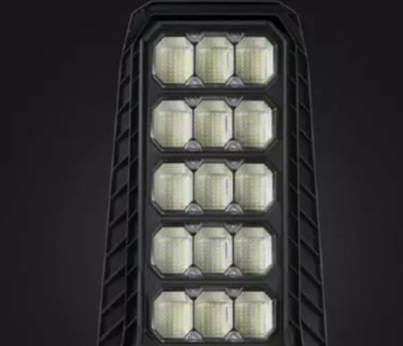 Lampa Stradala Solara 300W 15 casete 600 LED Cu Panou Solar si Telecomanda [2]