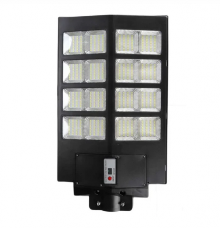 Lanterne - Lampa stradala cu panou solar 400W 640 LED, senzor de lumina, telecomanda