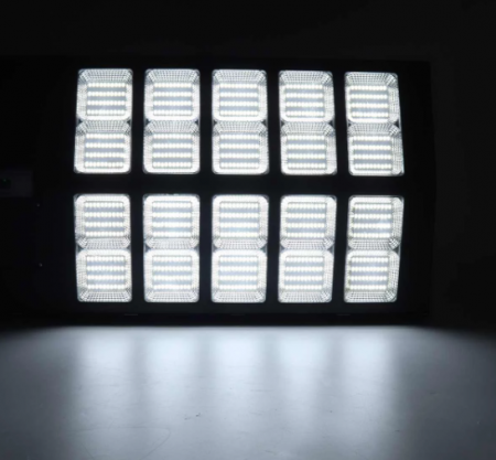 Lampa stradala cu panou solar 400W 640 LED, senzor de lumina, telecomanda [2]