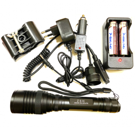 Lanterna LED profesionala P50, 2 acumulatori [2]