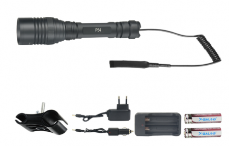 Lanterne - Lanterna LED profesionala P50, 2 acumulatori