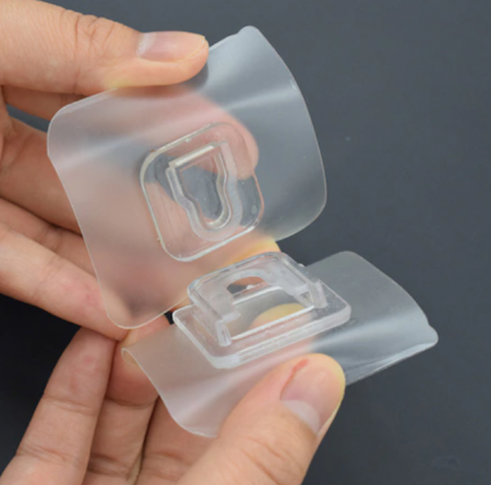 Set 10 suporturi duble de fixare obiecte, autoadezive, 5.7 x 5.7 cm [6]
