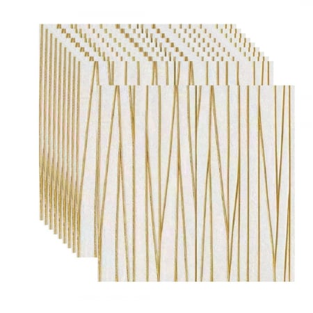 Casa si gradina - Set 10 x Placi de tapet 3D, autoadeziv/autocolant, spuma moale, design modern, pentru interior, usor de curatat, rezistent la apa, dimensiuni 68 cm x 68 cm x 0,6 cm, suprafata acoperita 4,62 m²